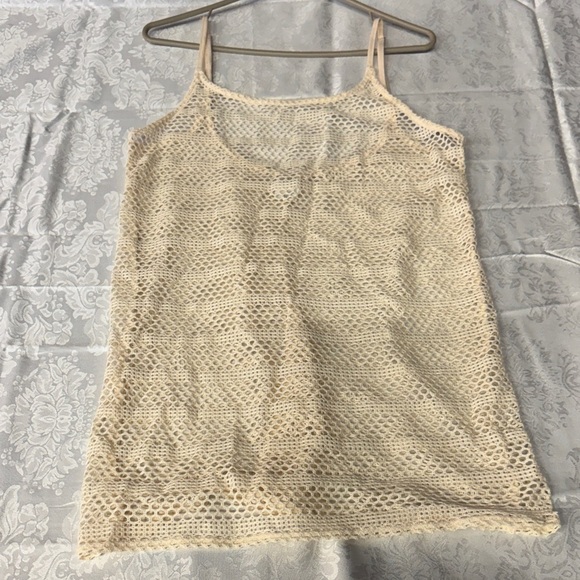 wild fable Other - Wild Fable Cream Crochet Swim Coverup